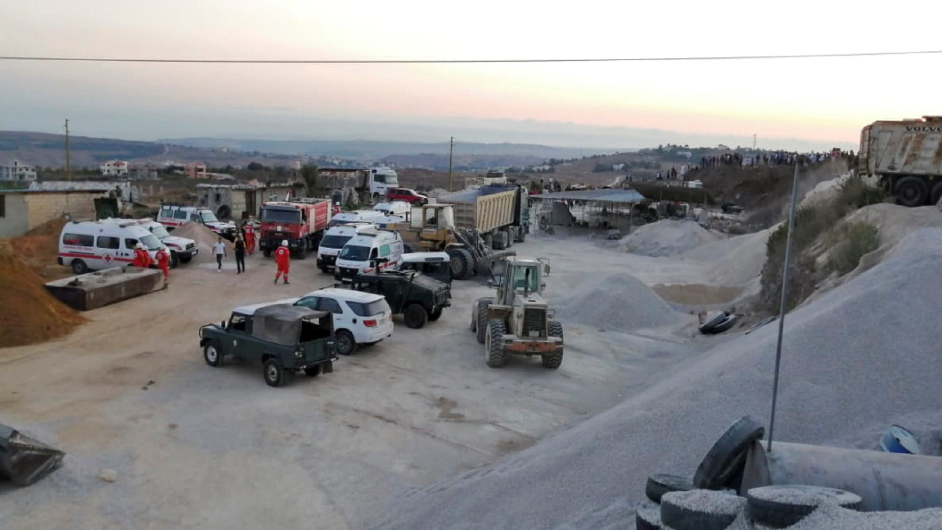 صورة بعنوان: مقتل 20 فرداً على الأقل في انفجار صهريج وقود بمنطقة عكار اللبنانية 