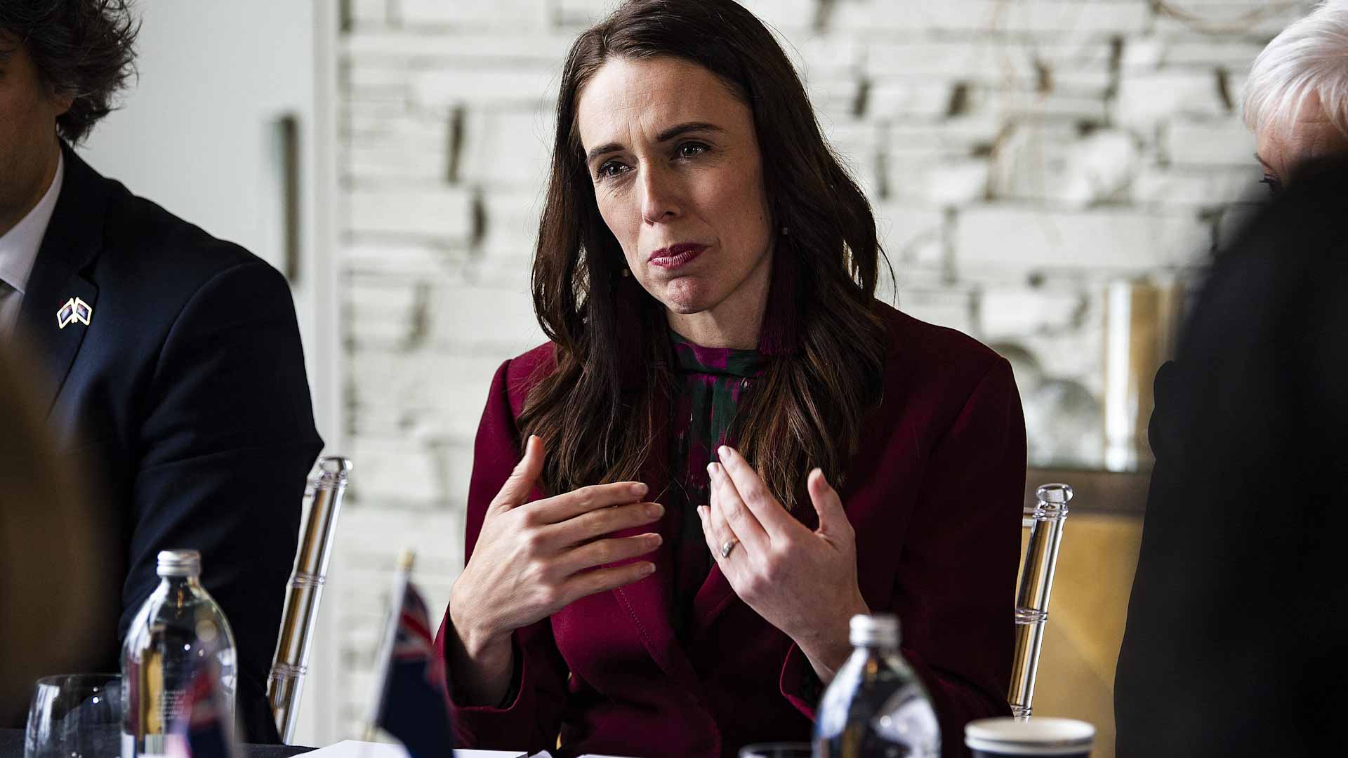 Image for the title: New Zealand reports first coronavirus case in community since Feb 