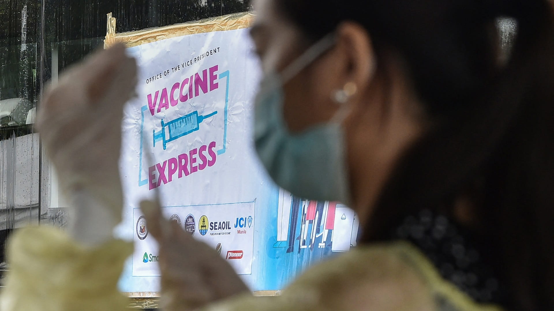 Image for the title: Philippines reports second largest daily COVID-19 infections 