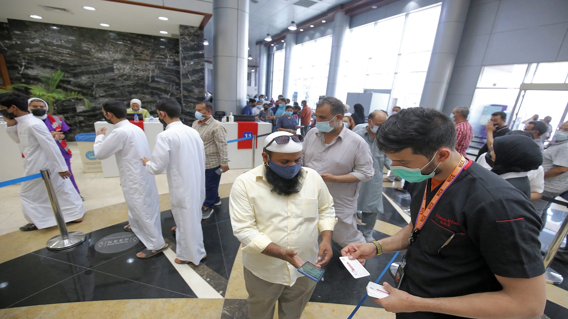 Image for the title: Kuwait sees 226 new COVID-19 cases, two deaths 