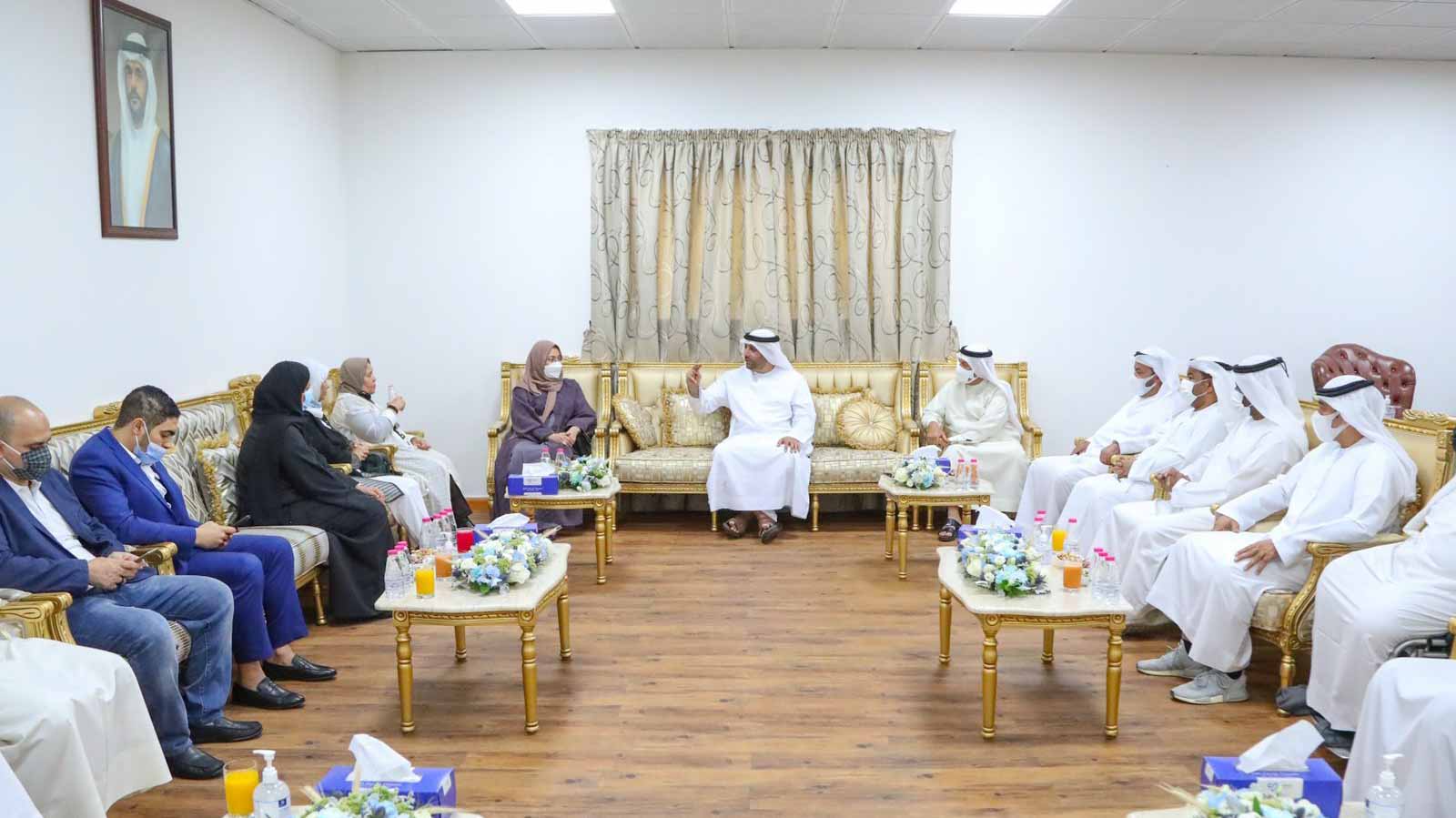 صورة بعنوان: مجلس الشارقة الرياضي يبحث التعاون مع الأولمبياد الخاص الكويتي 