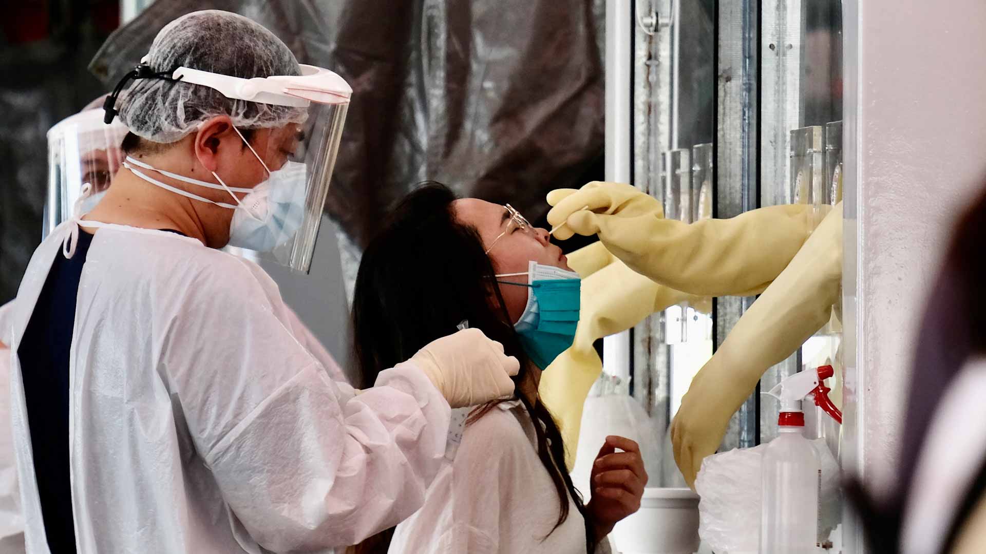 Image for the title: Taiwan reports no new COVID-19 cases, first time since May 9 