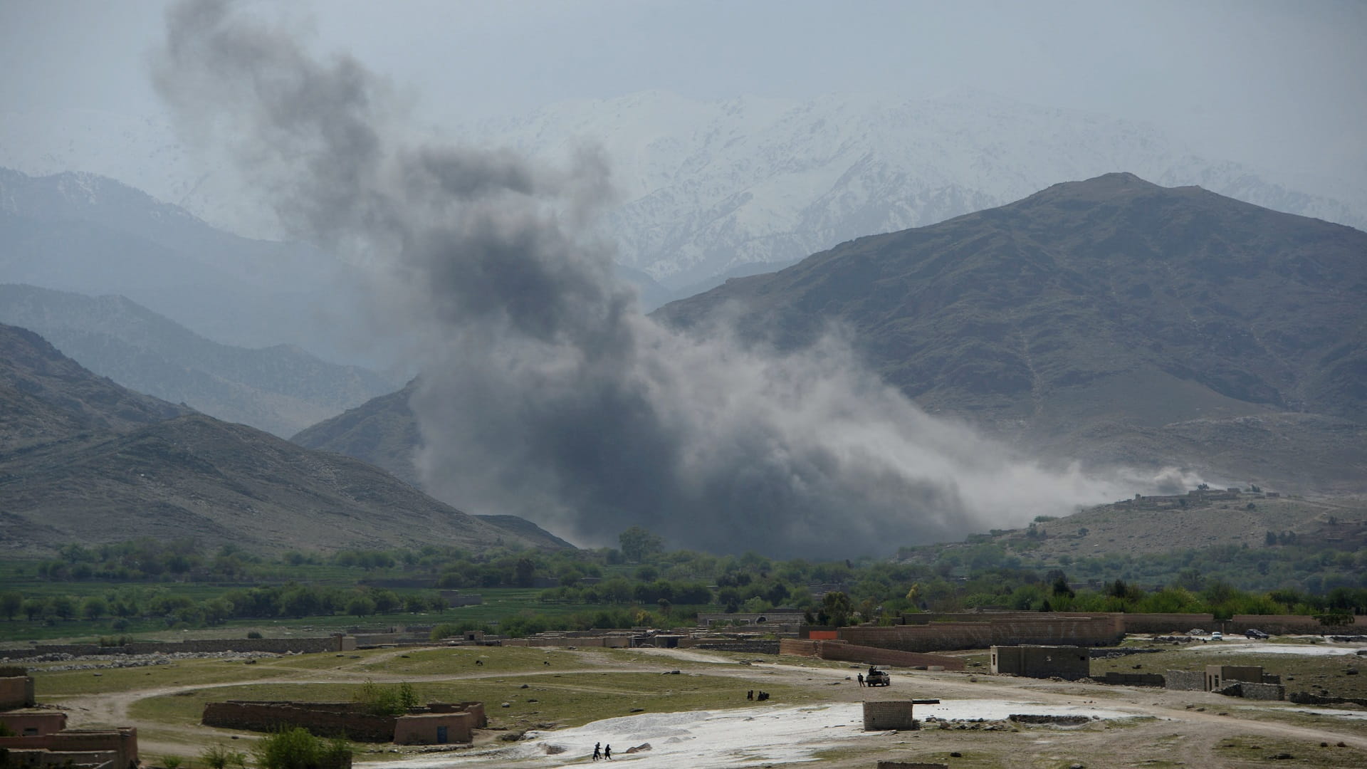 Image for the title: US drone strike targets attack 'planner' in Afghanistan 