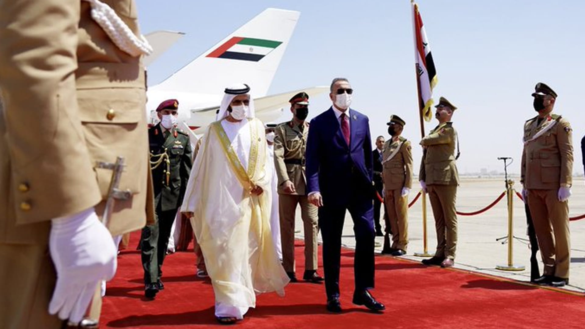 Image for the title: VP arrives in Baghdad for Conference on Coop and Partnership 