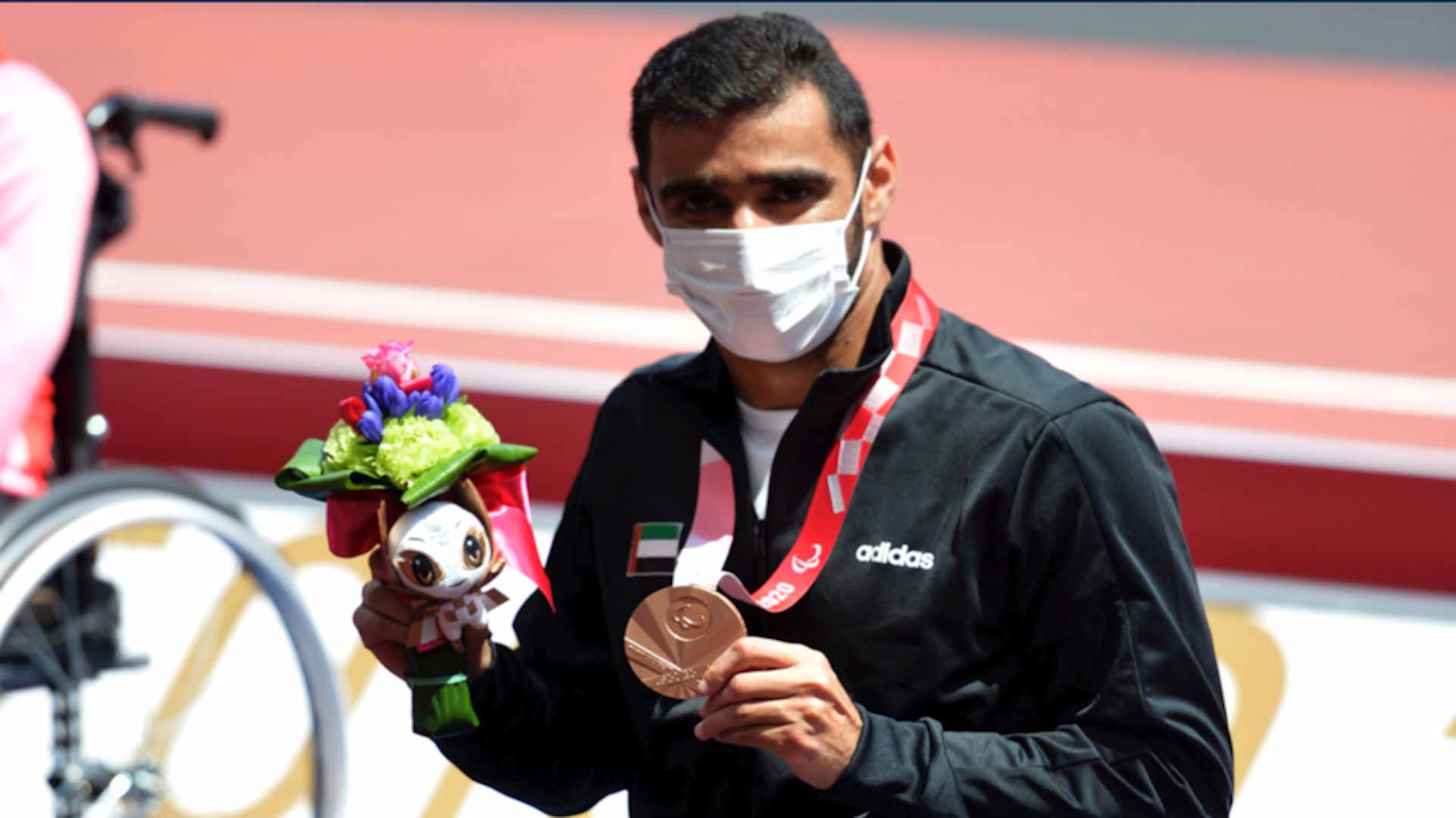 صورة بعنوان: محمد القايد يهدي الإمارات أول ميدالية في بارالمبية طوكيو 2020  