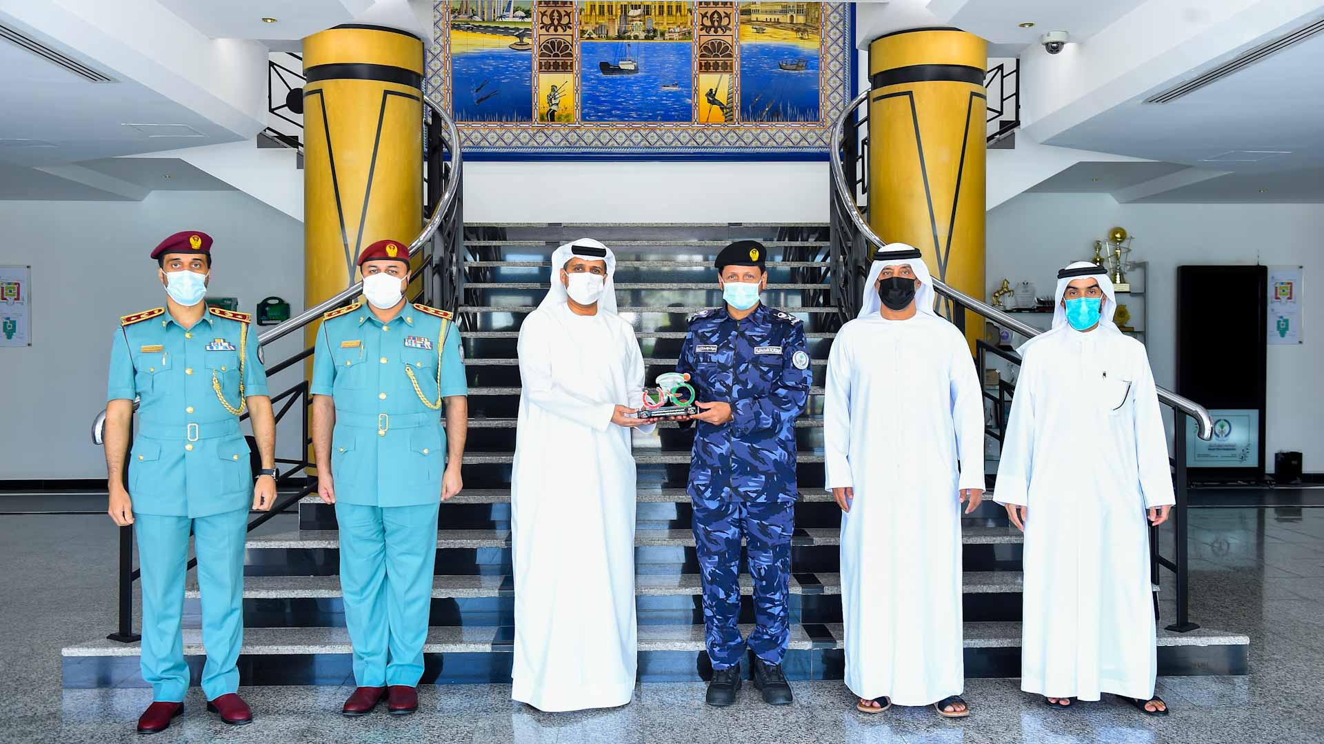 صورة بعنوان: شرطة الشارقة تستقبل وفداً من "الإمارات للدراجات الهوائية" 