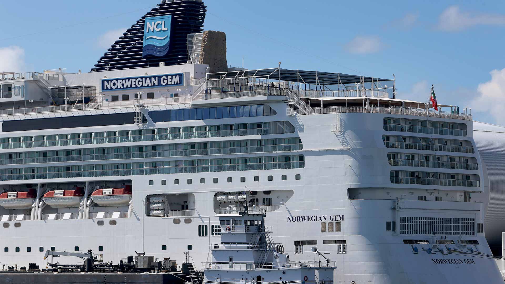 Image for the title: COVID found on Norwegian Cruise ship returning to New Orleans 