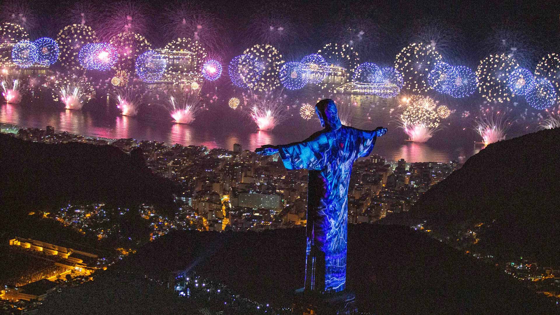 Image for the title: Brazil's Rio cancels New Year celebration as pandemic continues 