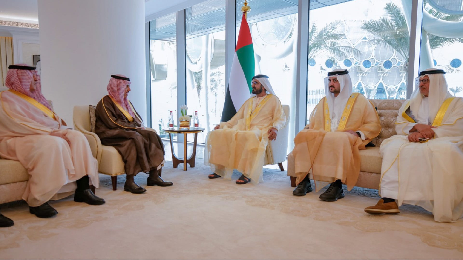 Image for the title: VP receives letter from King Salman on behalf of President 