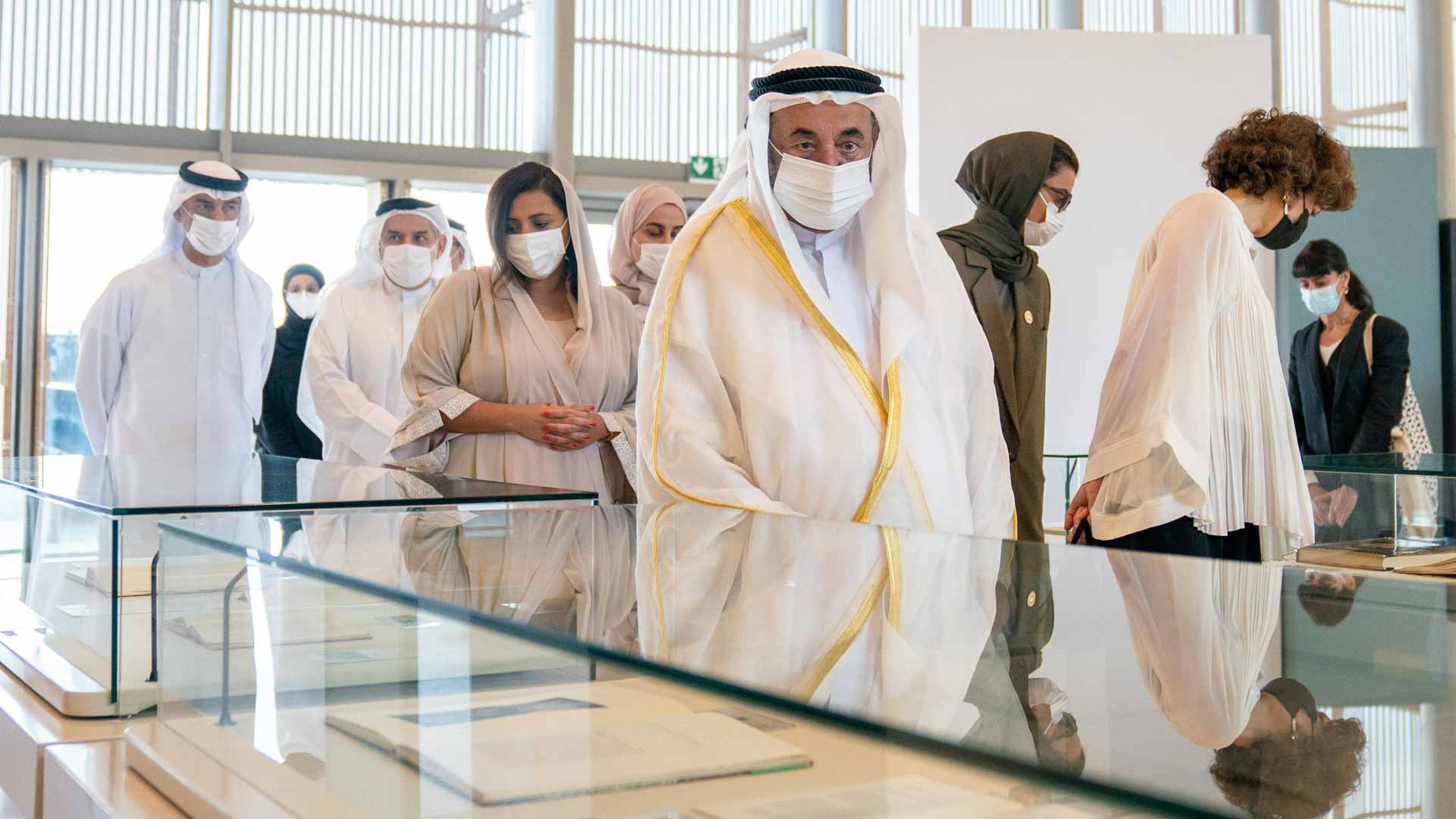 Image for the title: Sharjah Ruler inaugurates "Chapters from Islamic Art" exhibition 