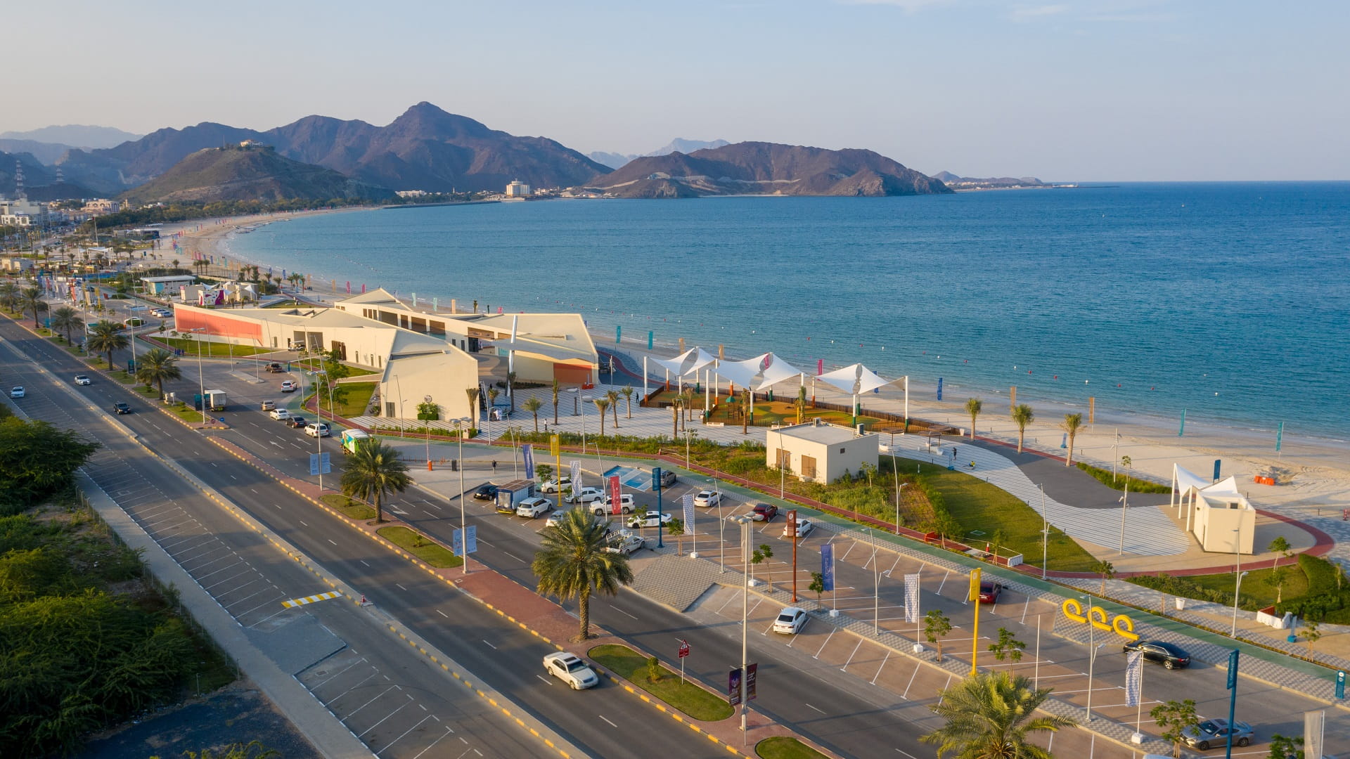 Image for the title: Shurooq launches 1.5-km Khorfakkan Beach expansion project 