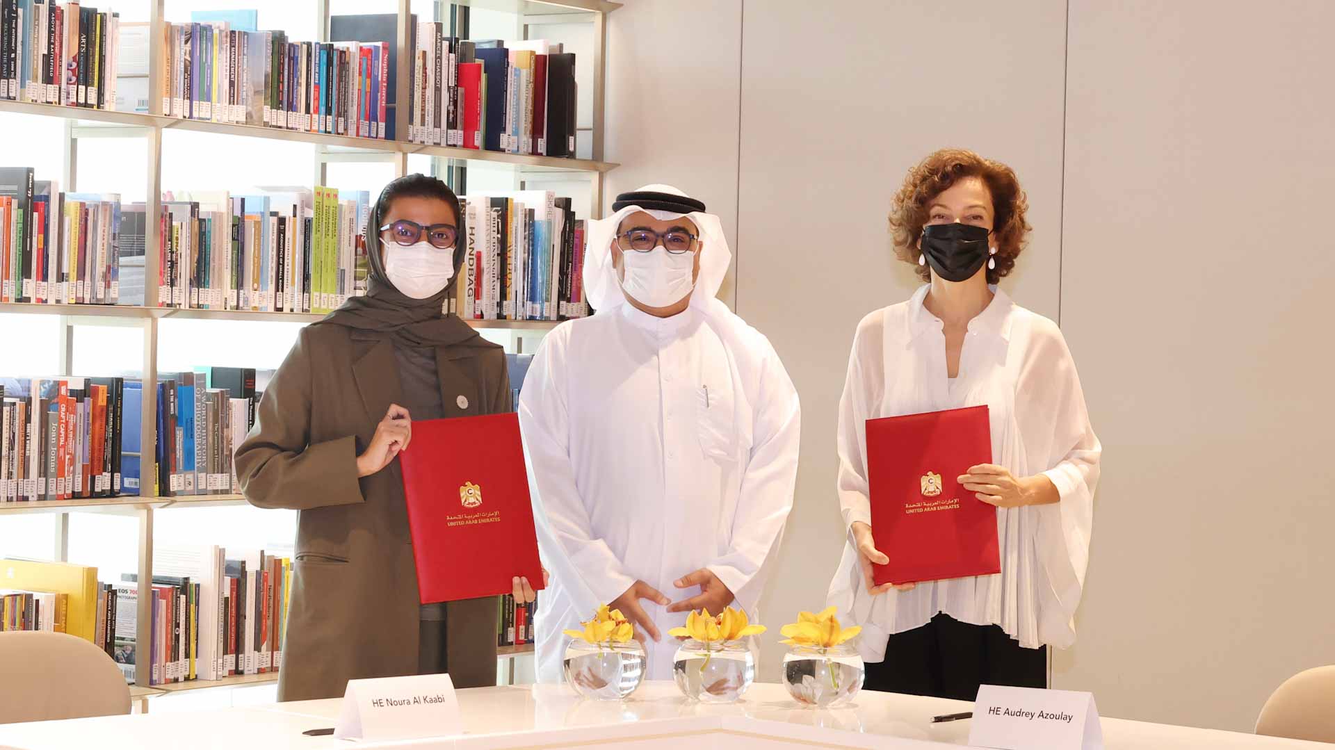 Image for the title: UAE, UNESCO sign an agreement to establish ICSICH 