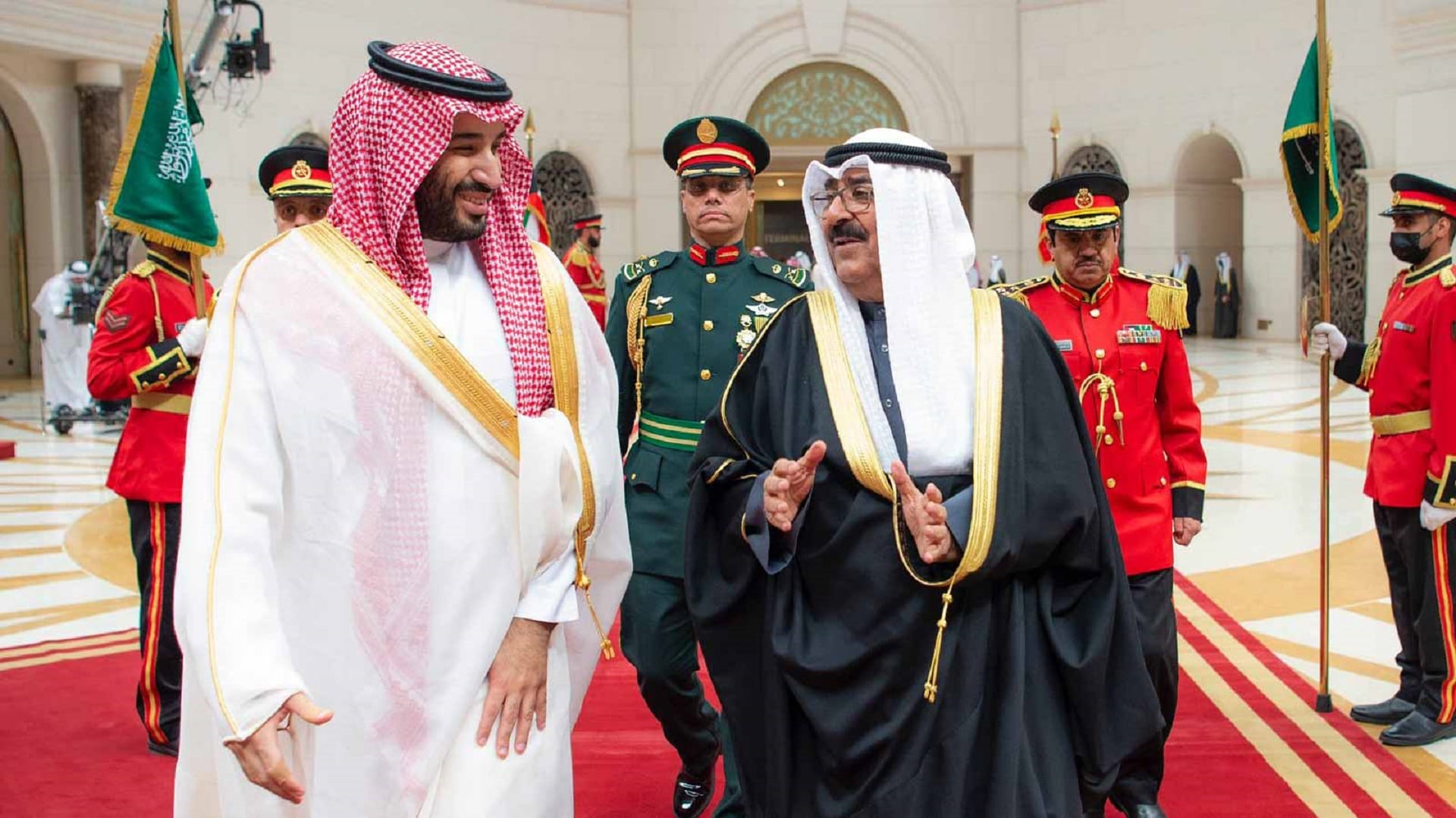 صورة بعنوان: ولي عهد المملكة العربية السعودية يختتم زيارة رسمية لدولة الكويت 