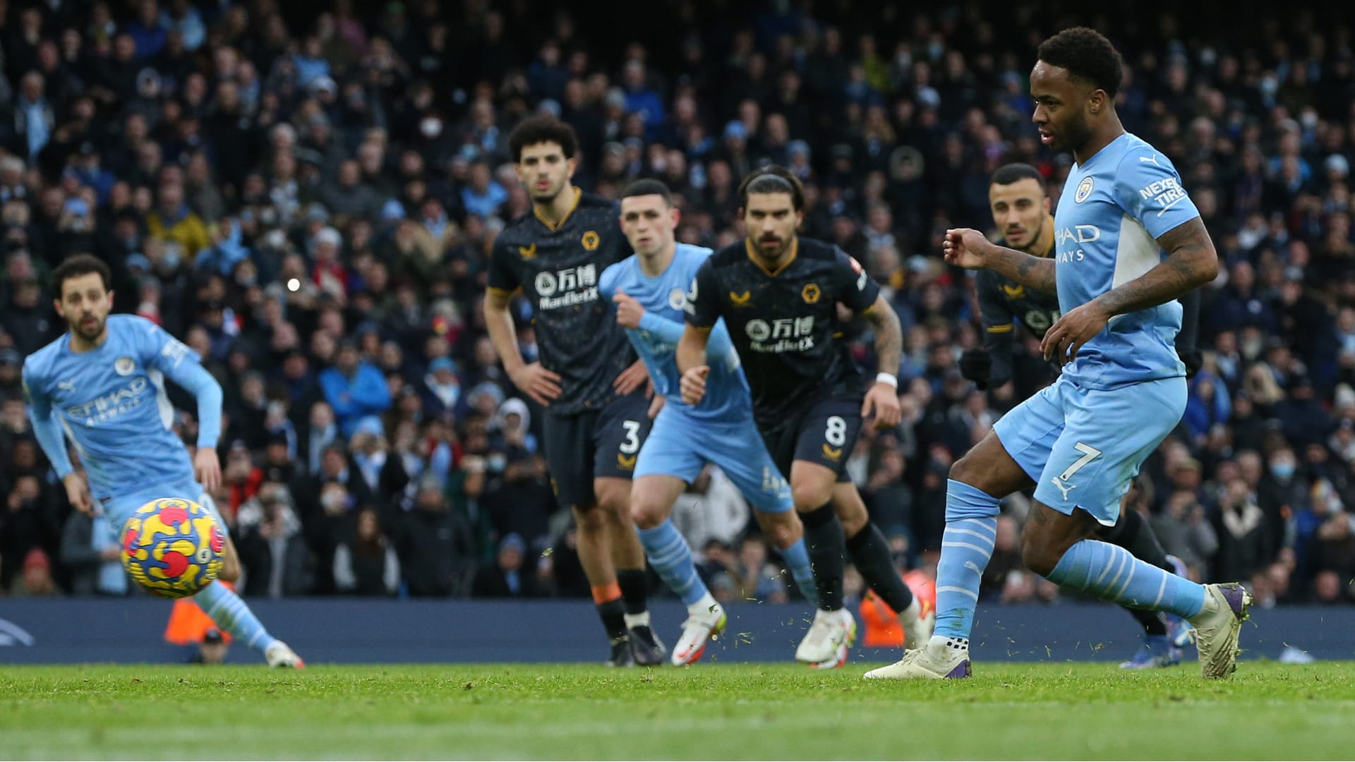 صورة بعنوان: مانشستر سيتي يعزز صدارته للدوري الإنجليزي الممتاز  