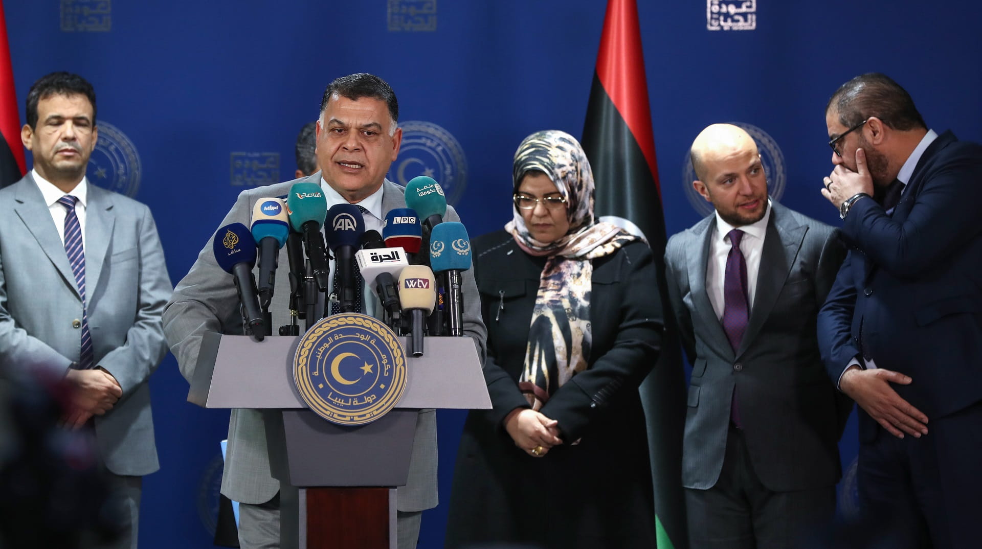 Image for the title: Libya government says ready for presidential poll 