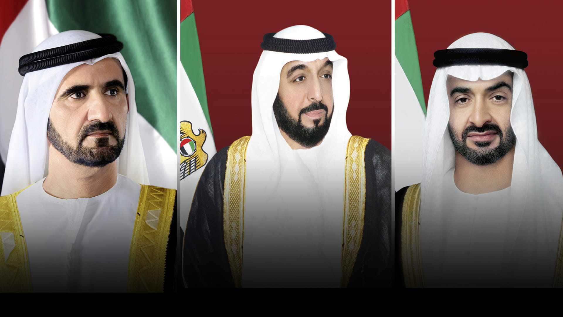 صورة بعنوان: رئيس الدولة ونائبه ومحمد بن زايد يهنئون بذكرى استقلال كينيا 