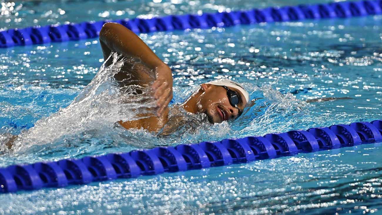 صورة بعنوان: مروان الحتاوي:جاهزون للمشاركة في مونديال السباحة للمسافات القصيرة  