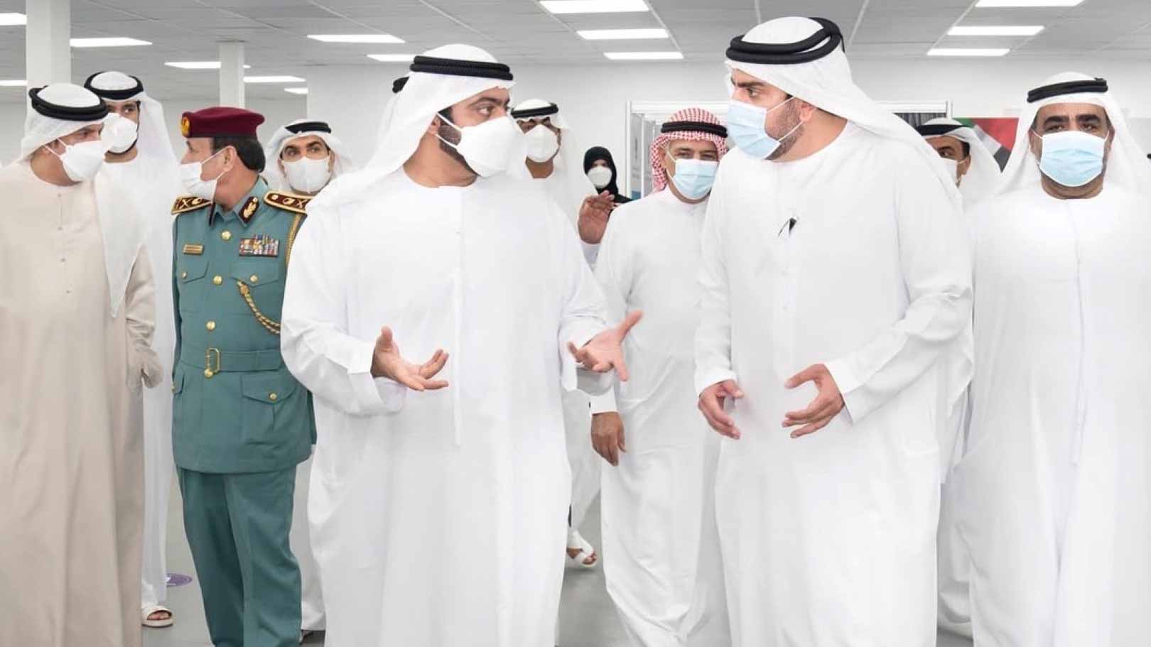 Image for the title: Fujairah CP inaugurates COVID-19 screening centre 