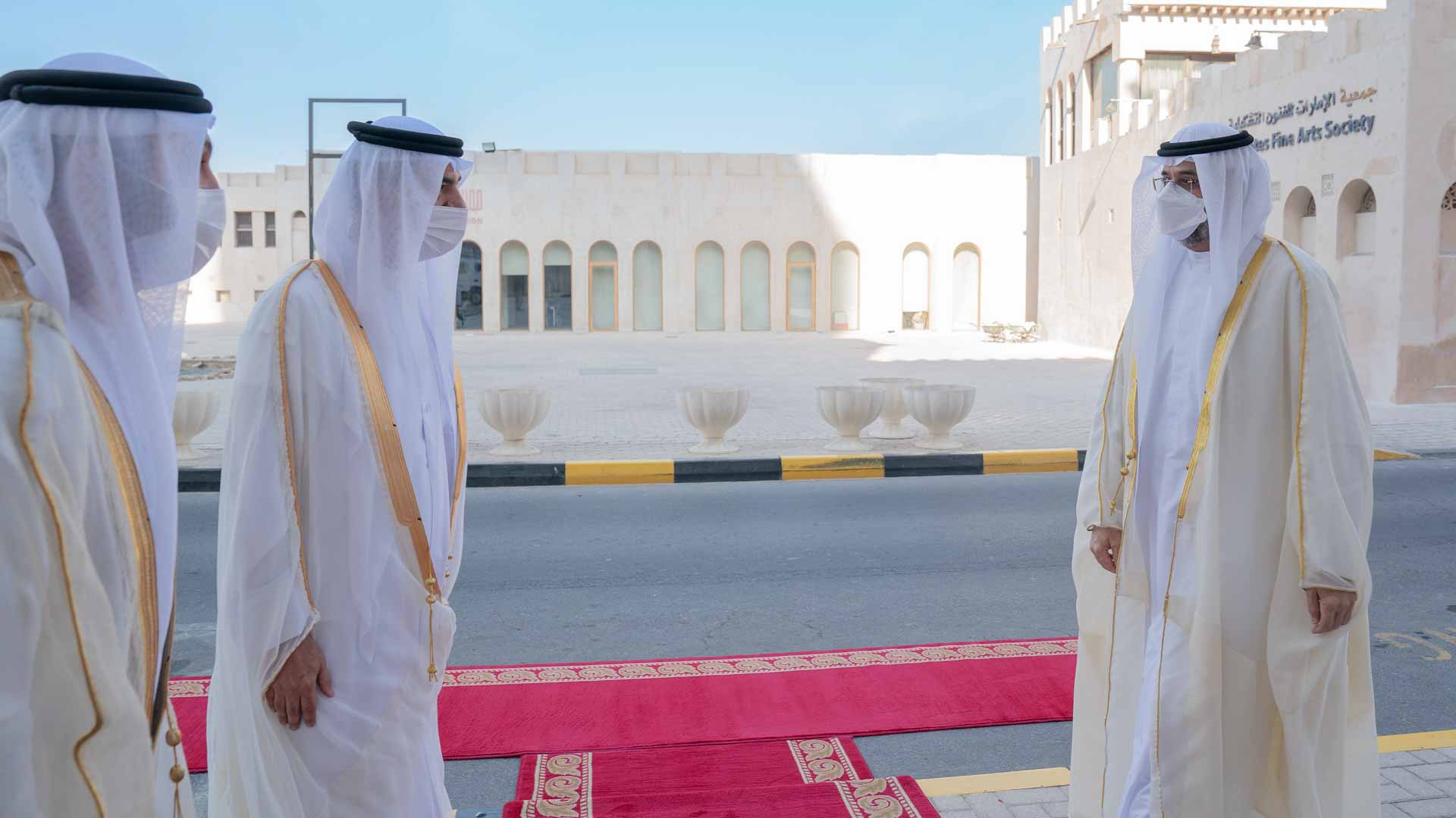 Image for the title: Sharjah Crown Prince inaugurates 24th Islamic Arts Festival 