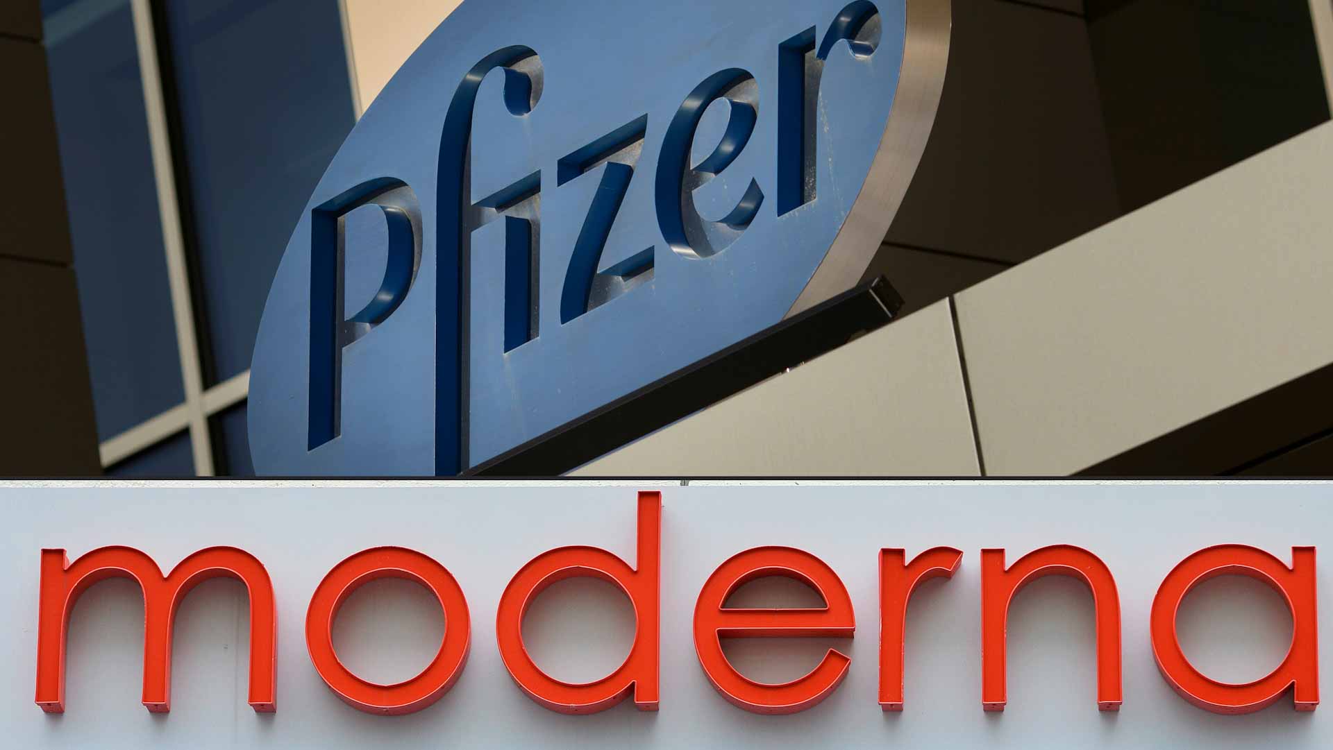 Image for the title: CDC recommends Moderna, Pfizer COVID-19 vaccines over J&J's 