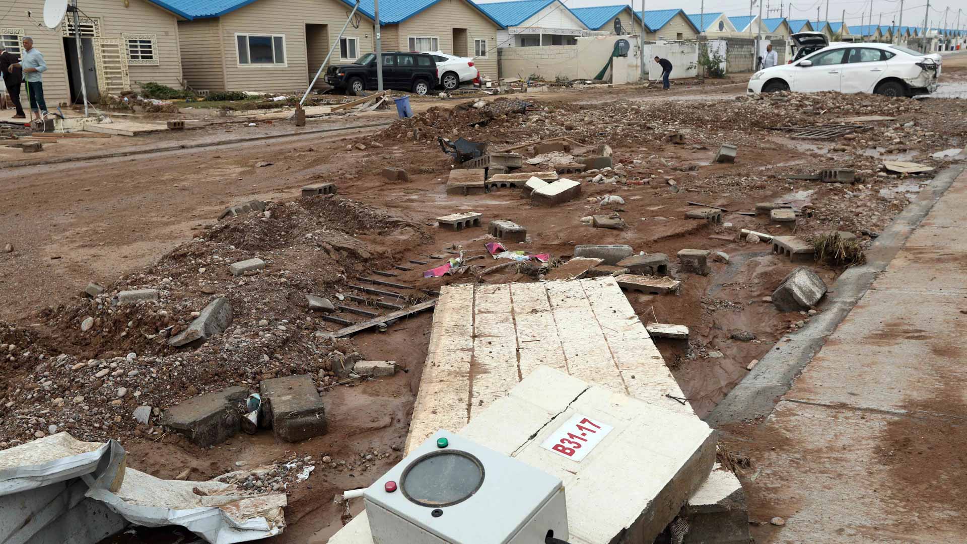 Image for the title: Eight killed in Iraqi Kurdistan floods 