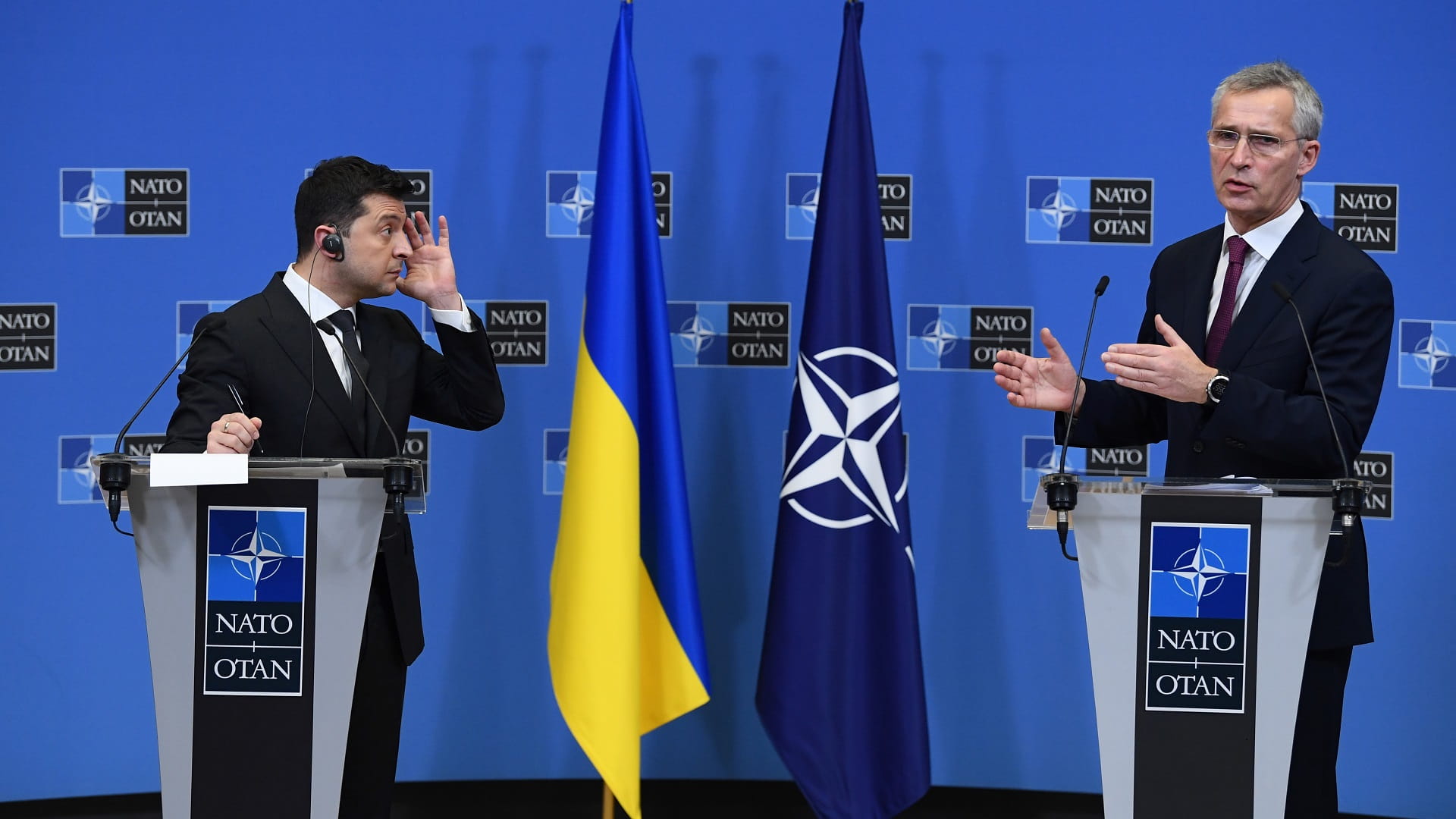 صورة بعنوان: "الناتو" والاتحاد الأوروبي يهددان روسيا بعواقب مهاجمة أوكرانيا 