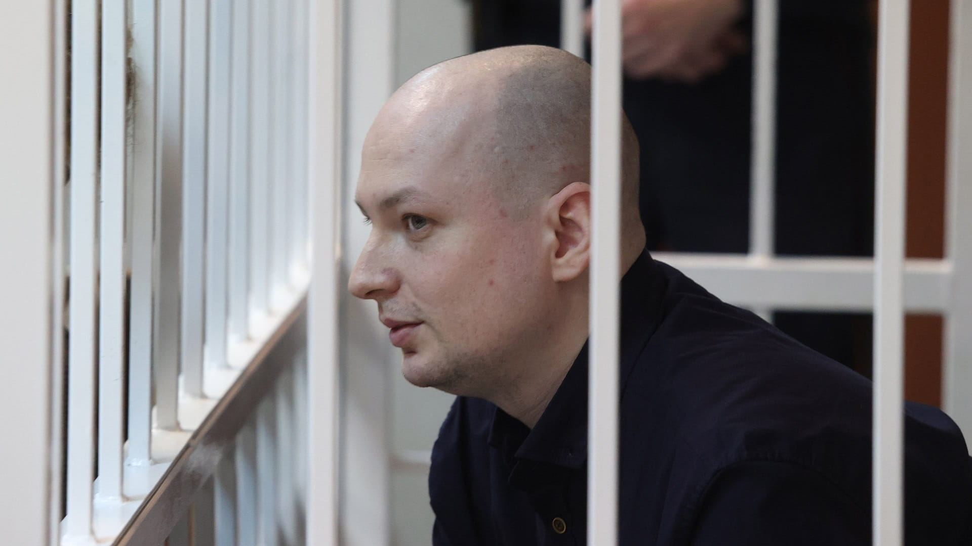 Image for the title: Belarus jails activist for 13 years over protests 