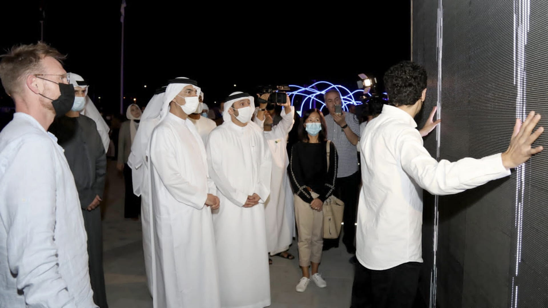 Image for the title: Four artworks decorate the House of Wisdom and SRTIP 