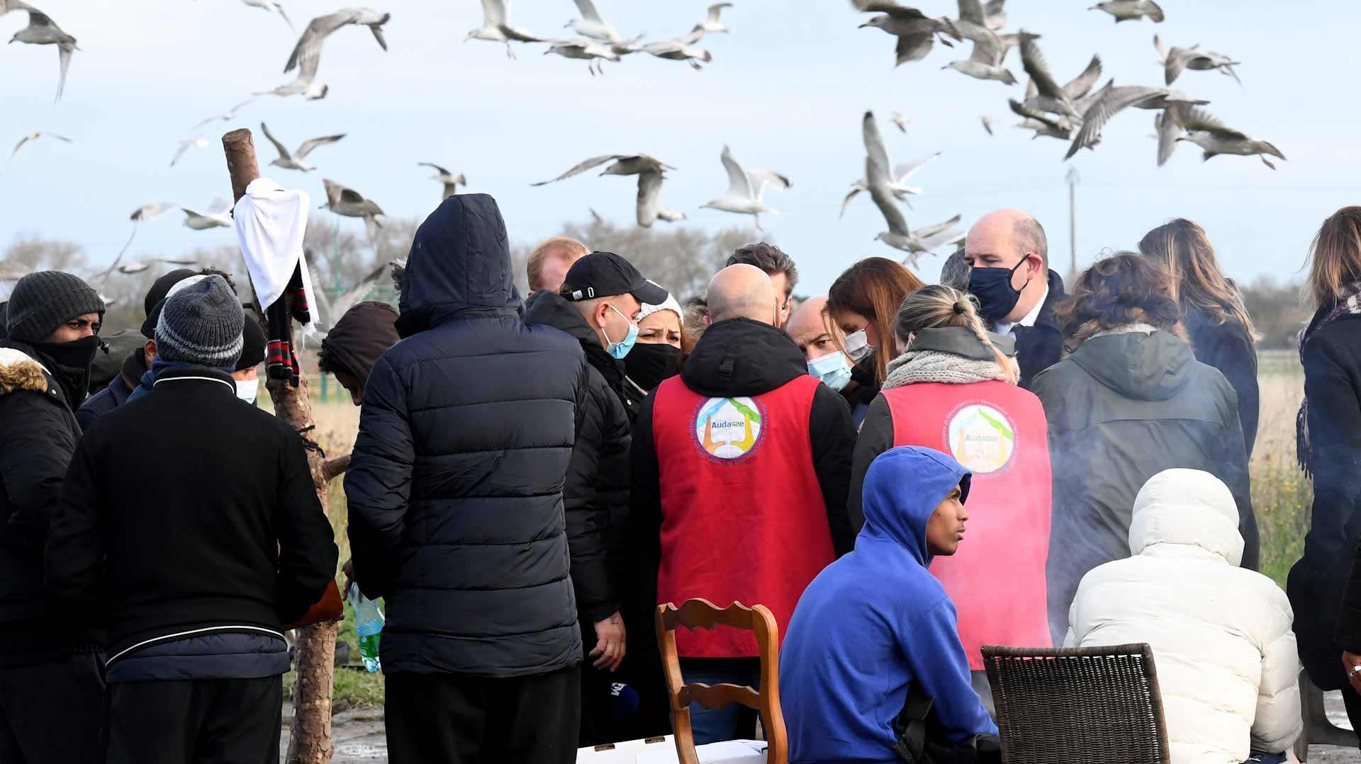 Image for the title: France rescues 138 UK-bound migrants in Channel 