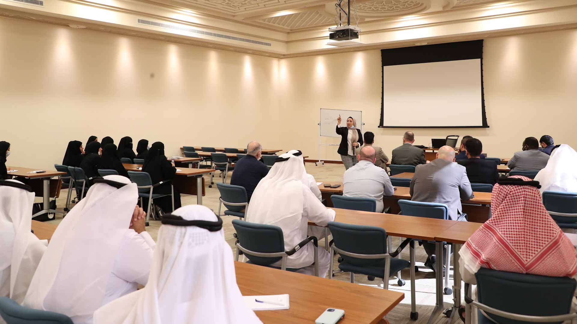 Image for the title: SHRD organises brainstorming workshop for Department of Awqaf 