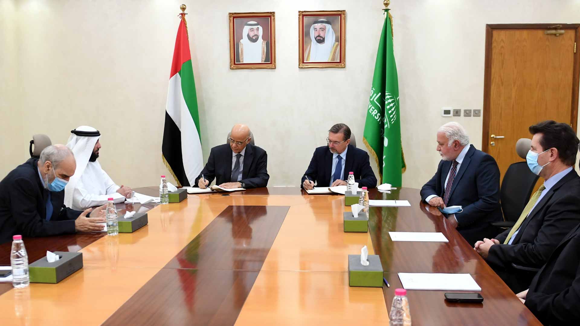 صورة بعنوان: جامعة الشارقة تتعاقد مع أكبر مؤسسة أوروبية في البحوث التطبيقية 