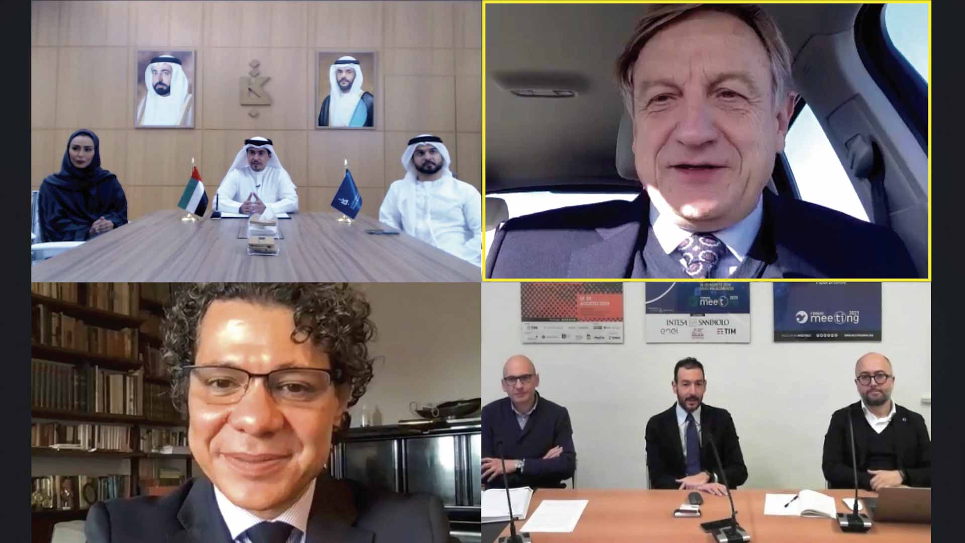 صورة بعنوان: "الشارقة للكتاب" توقع مذكرة تفاهم مع "لقاء ريميني" 