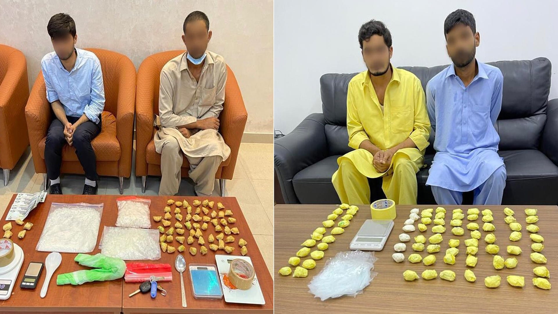 صورة بعنوان: بحنكة وحرفية.. شرطة رأس الخيمة تضبط 67 موقعاً لترويج المخدرات 