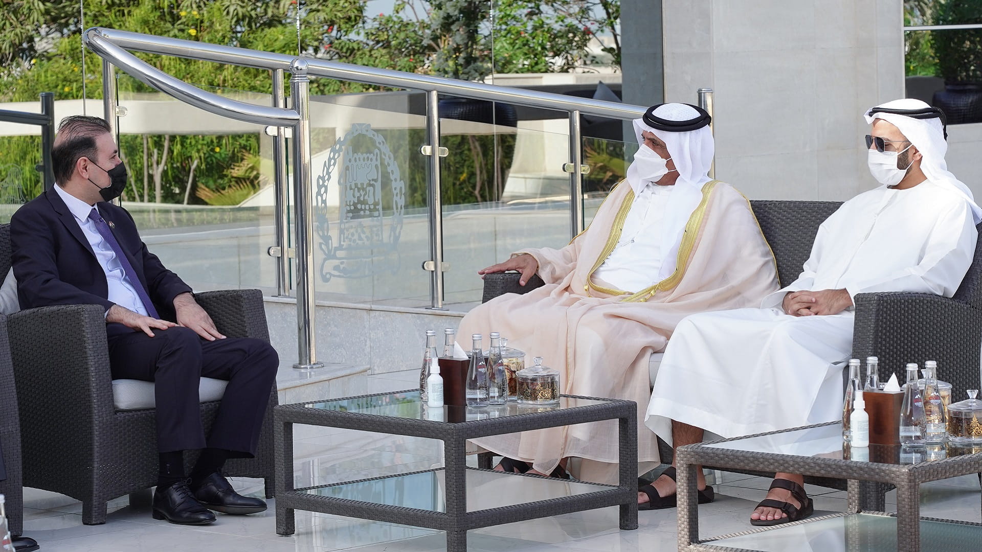 Image for the title: RAK Ruler receives Iraqi Consul-General 