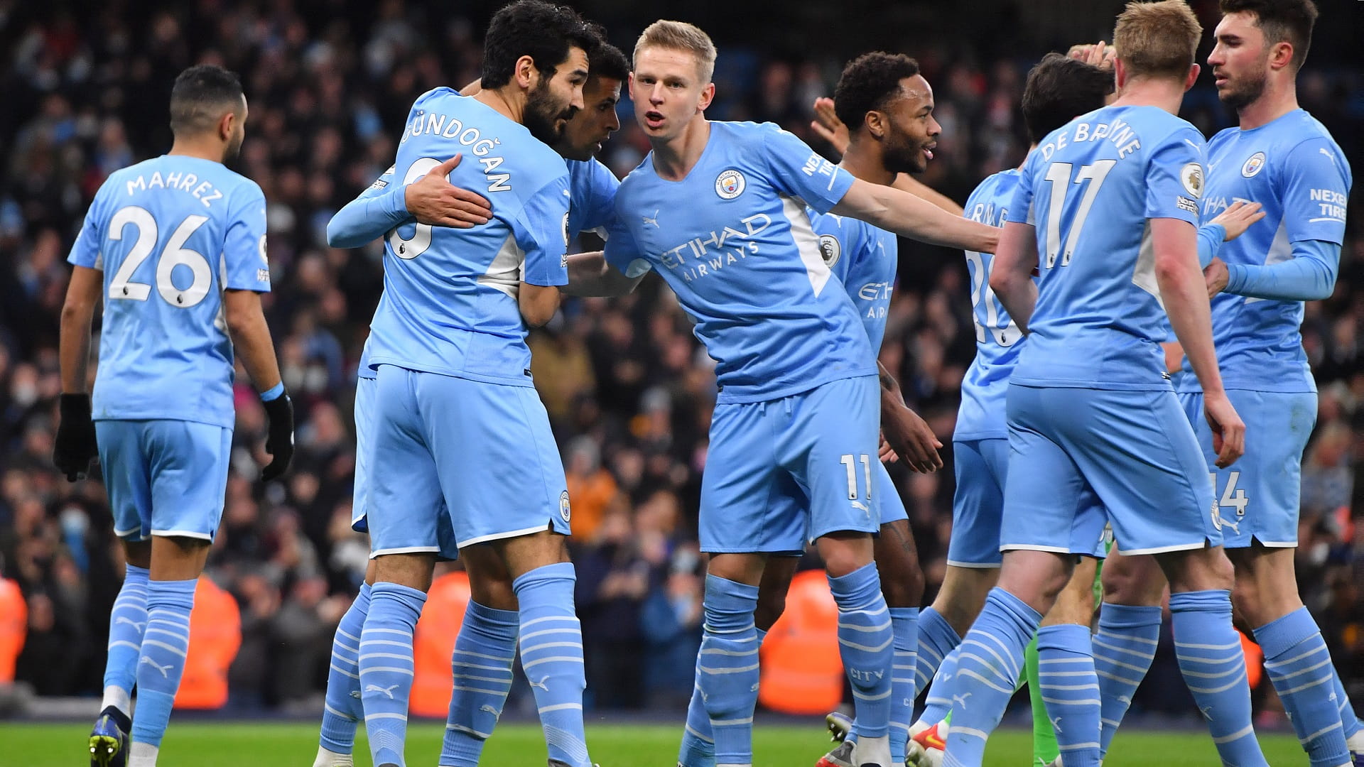 صورة بعنوان: مانشستر سيتي يمزق شباك ليستر في الدوري الإنجليزي 