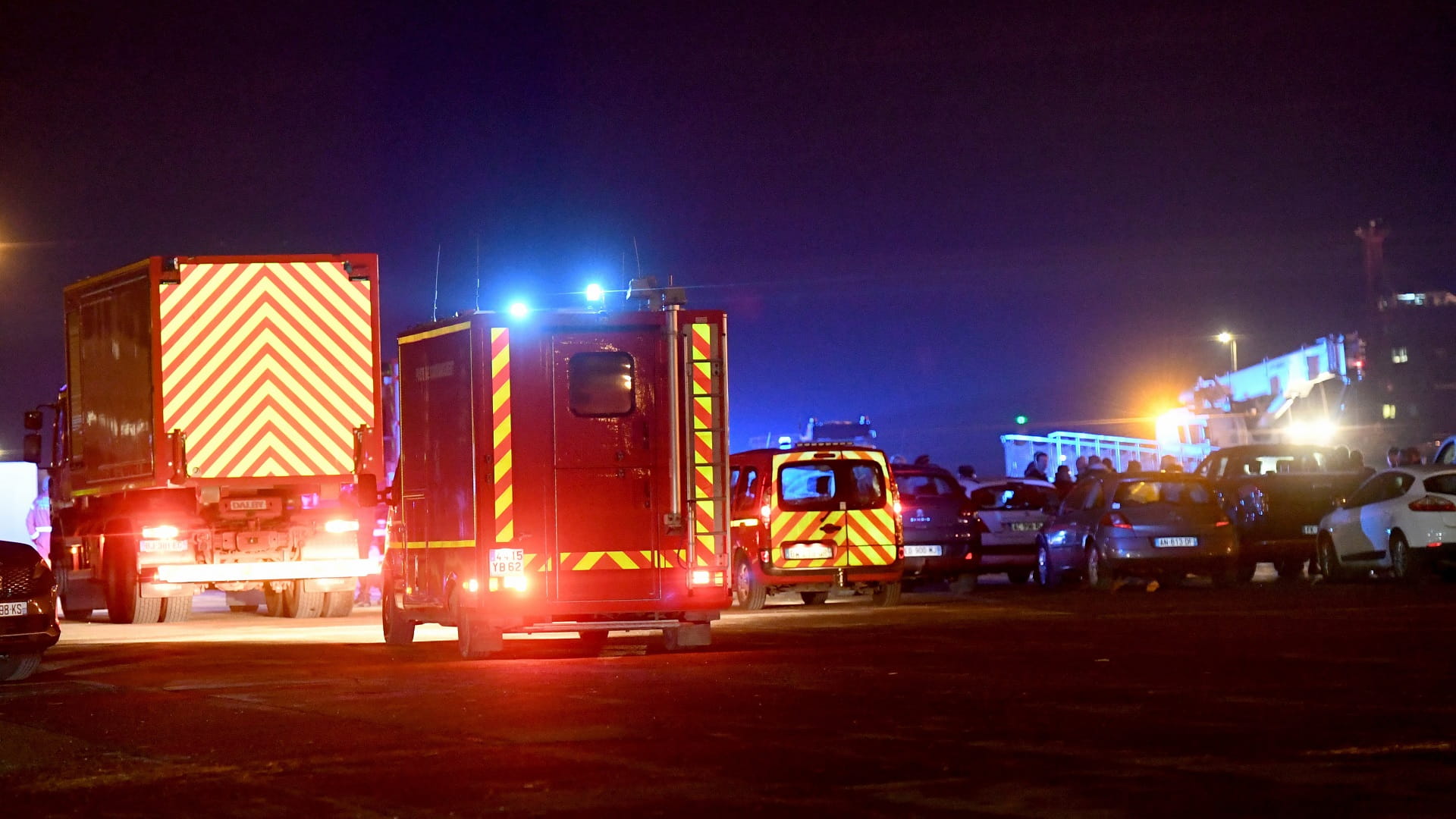 Image for the title: Forty people rescued at sea in Channel near Calais, France says 