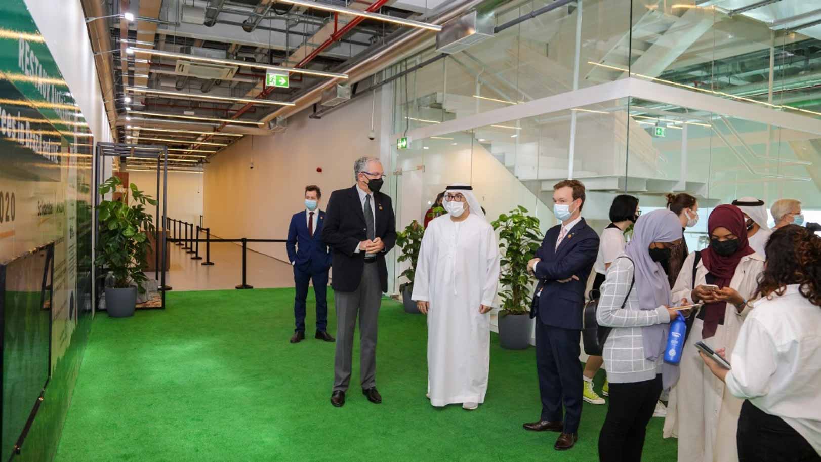 Image for the title: Al Owais visits Brazilian Pavilion at Expo 2020 Dubai 