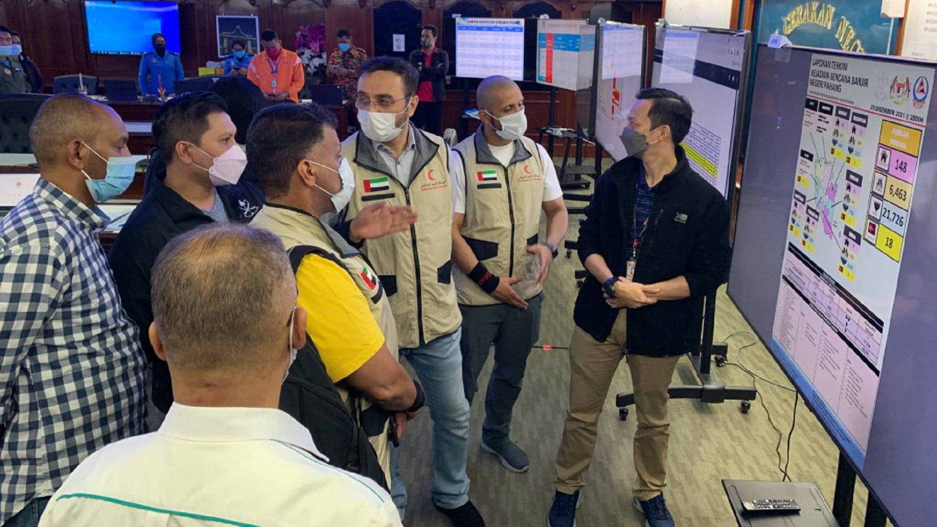 Image for the title: ERC delegation visits areas affected by floods in Malaysia 