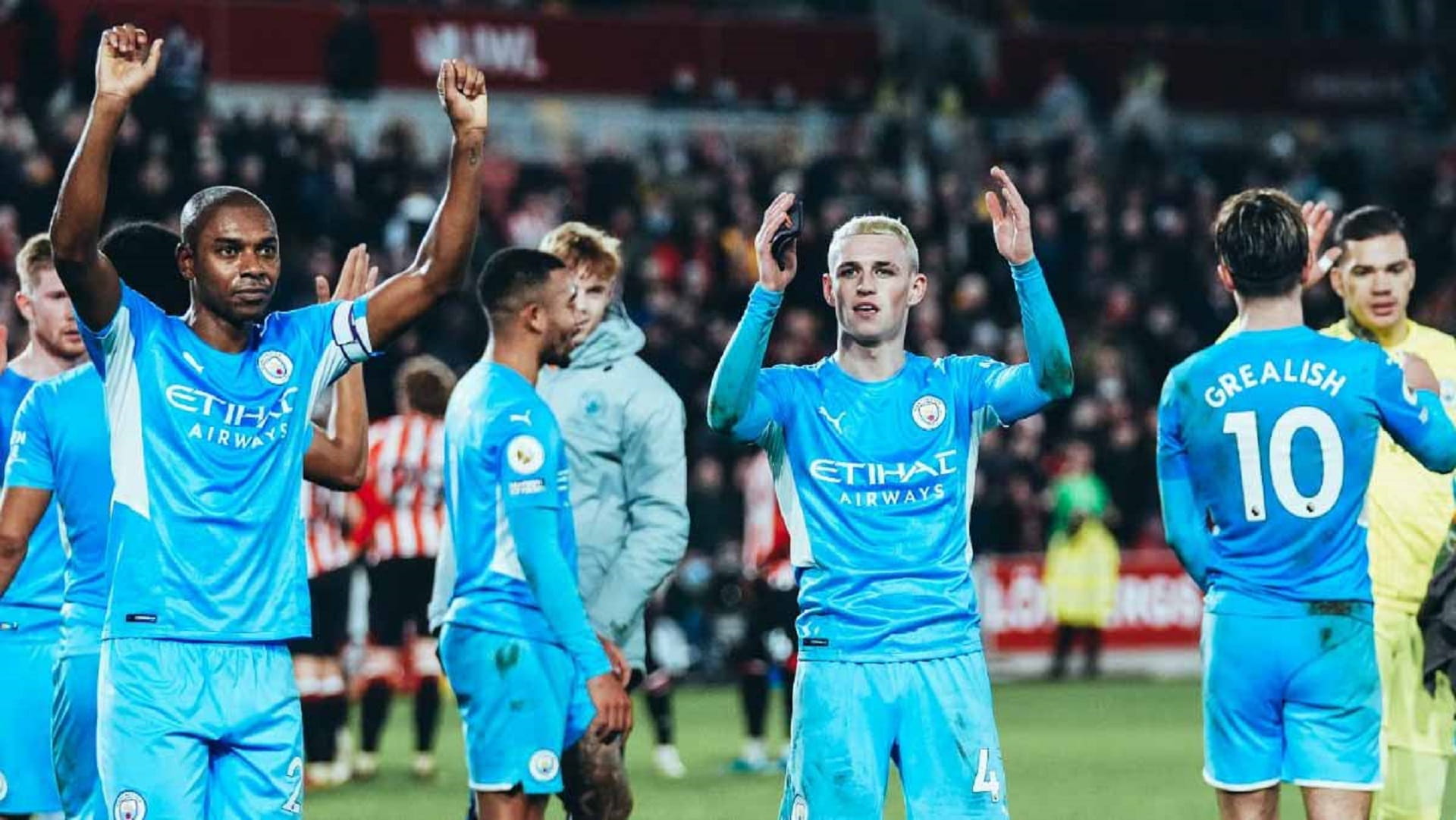 صورة بعنوان: فودن يقود مانشستر سيتي للفوز على برينتفورد بالدوري الإنجليزي 