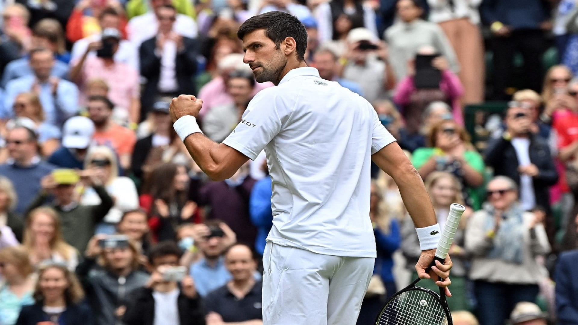 صورة بعنوان: الصربي ديوكوفيتش يبلغ الدور الثالث في بطولة ويمبلدون 