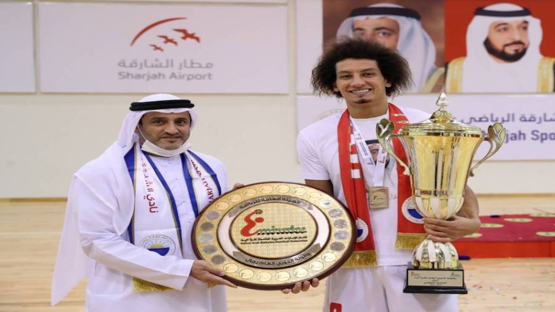 Image for the title: Ali Zain, Sharjah handballer, signed with Barcelona 