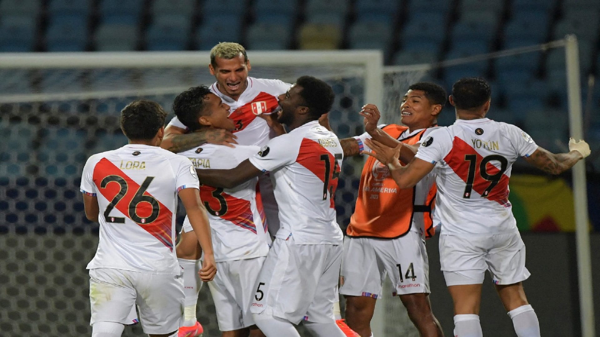 صورة بعنوان: منتخب بيرو يتأهل للمربع الذهبي في بطولة كوبا أميركا 