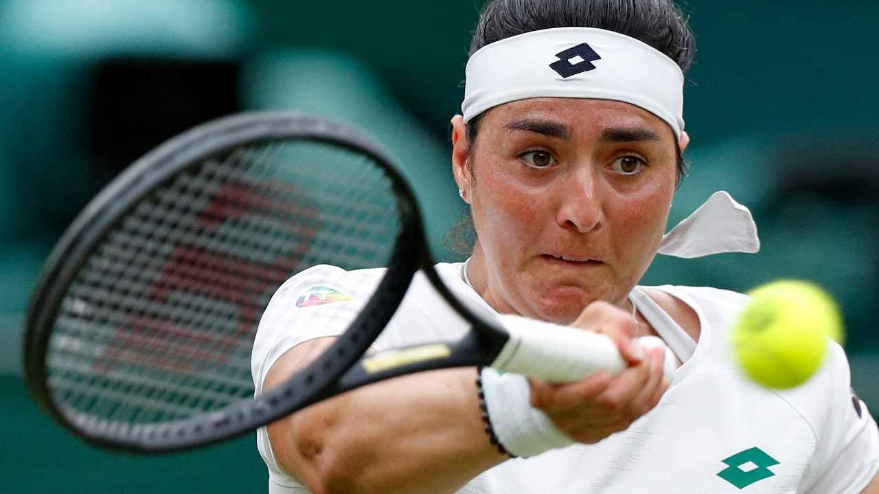 صورة بعنوان: التونسية أنس جابر تودع بطولة ويمبلدون للتنس من ربع النهائي  