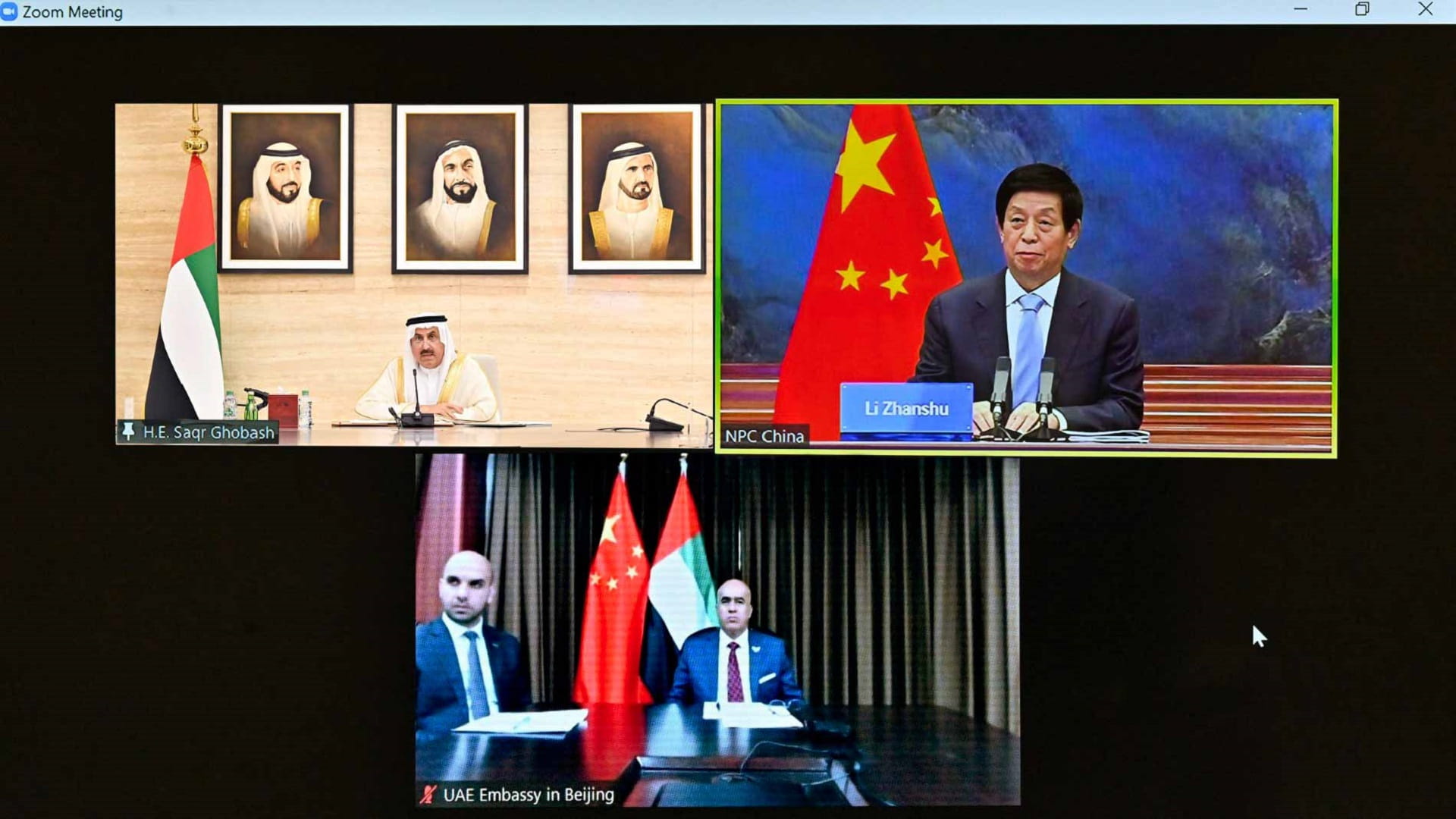Image for the title: Saqr Ghobash highlights historic relations between UAE, China 