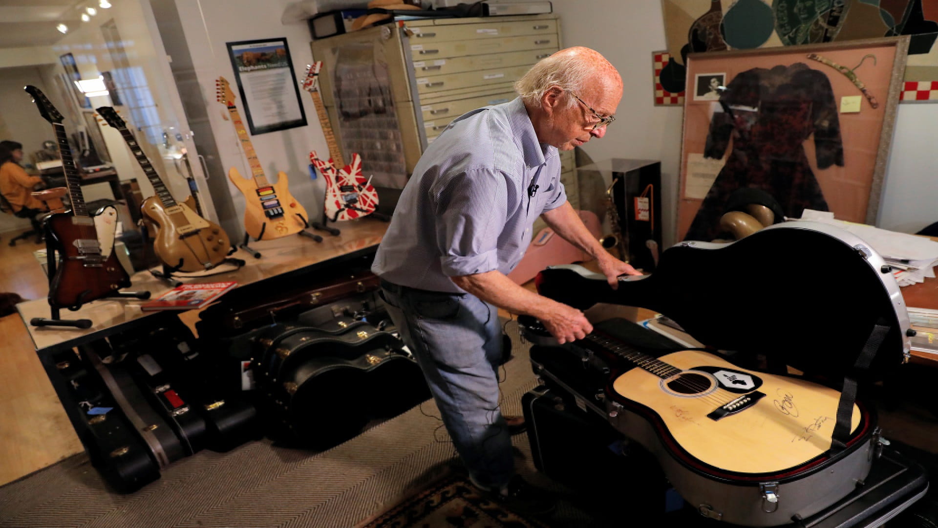 Image for the title: Rock legend memorabilia in 'A Century of Music' up for auction 