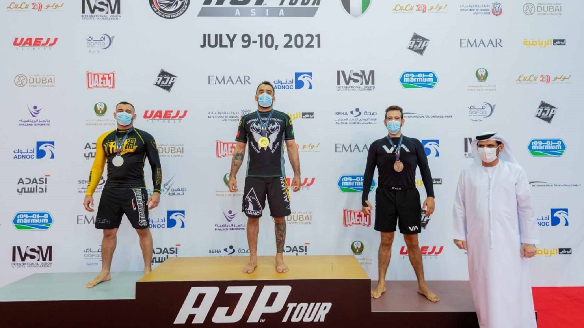 Image for the title: AJP TOUR Asia Continental Pro welcomes top-ranked athletes 