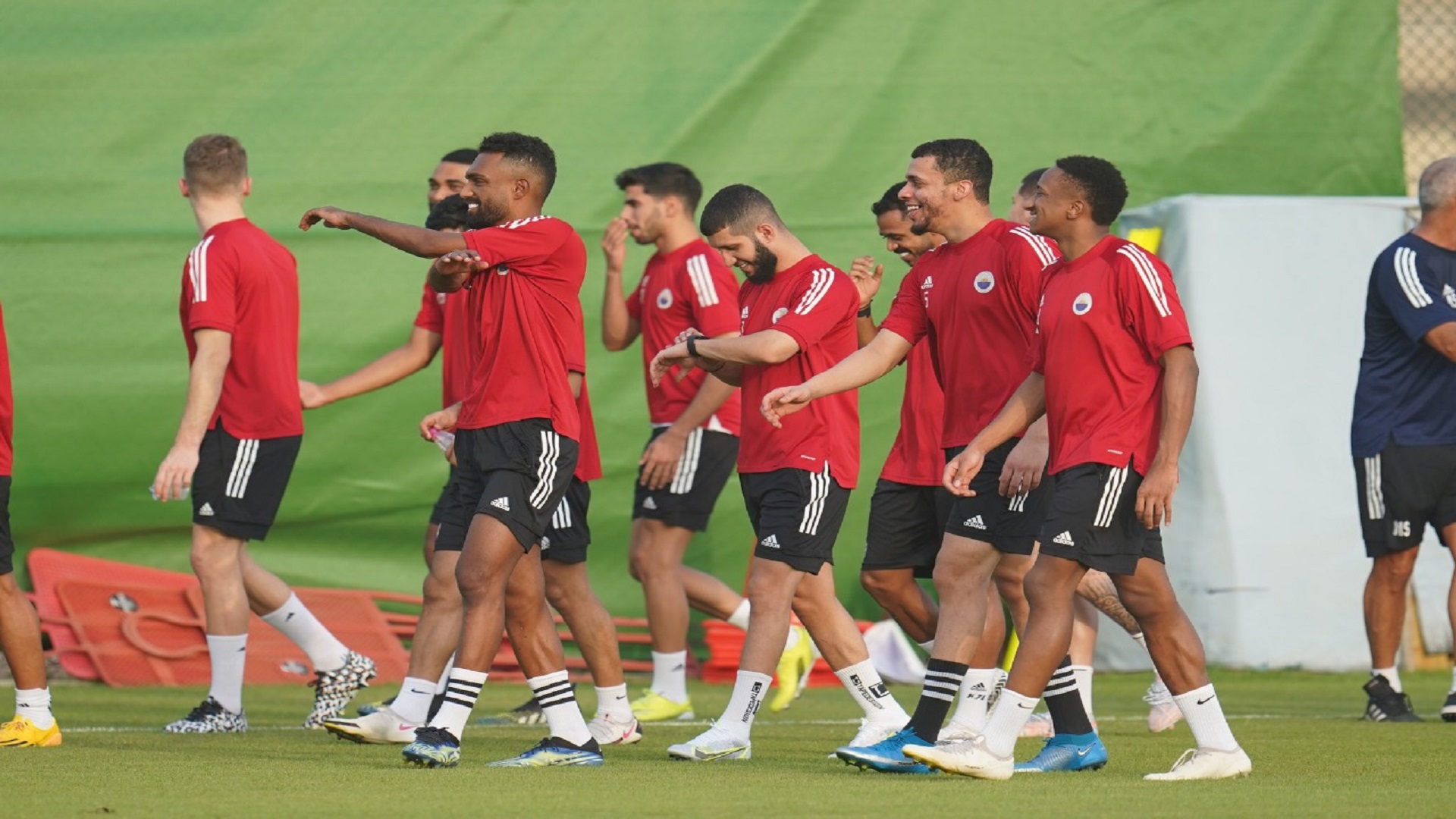 Image for the title: 28 Sharjah Club players are set for the Khorfakkan camp 