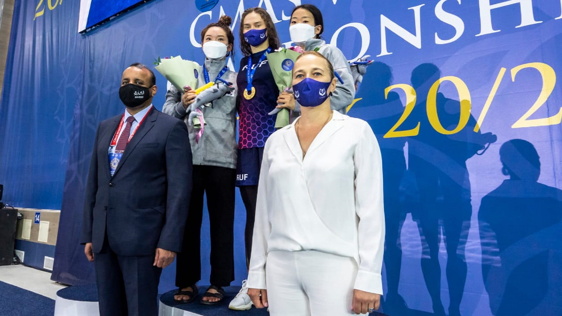 صورة بعنوان: الحزامي يشهد بطولة العالم لرياضات تحت الماء في روسيا  