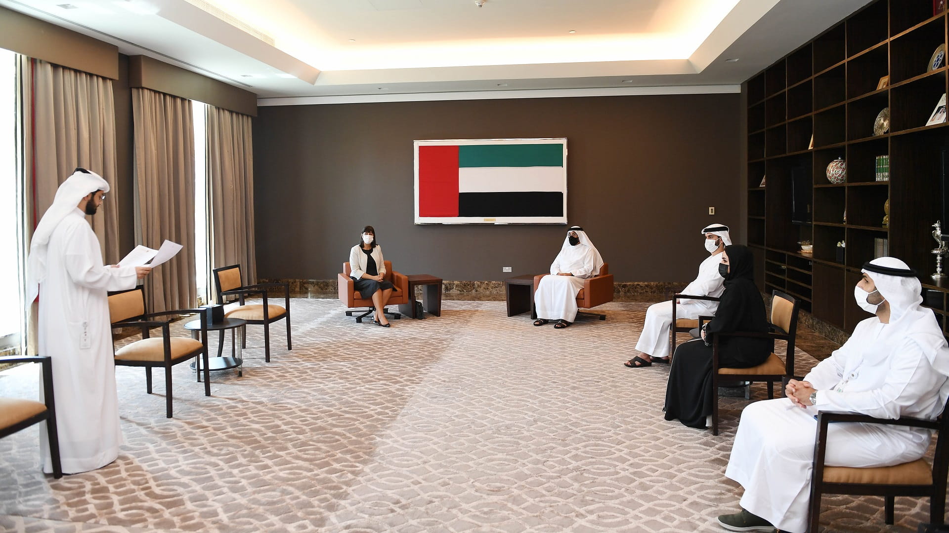 Image for the title: President confers Medal of Independence on Amb. of Luxembourg 