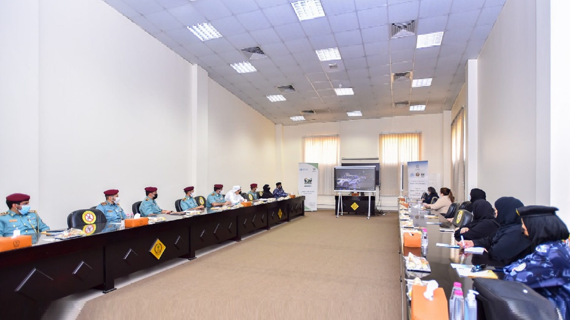 Image for the title: Sharjah Police receives WHO’s delegation  